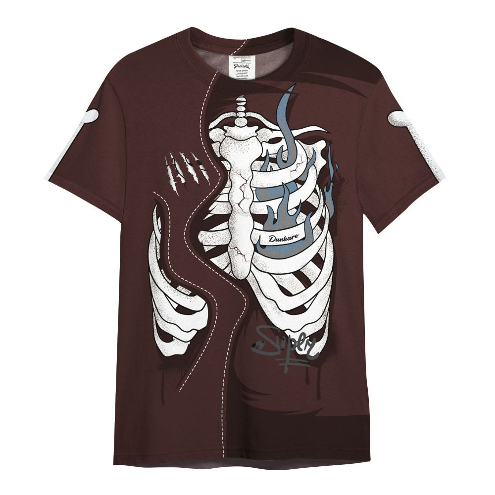 Shirt To Match Burgundy 5s - It's The Kick For Me All Over Print