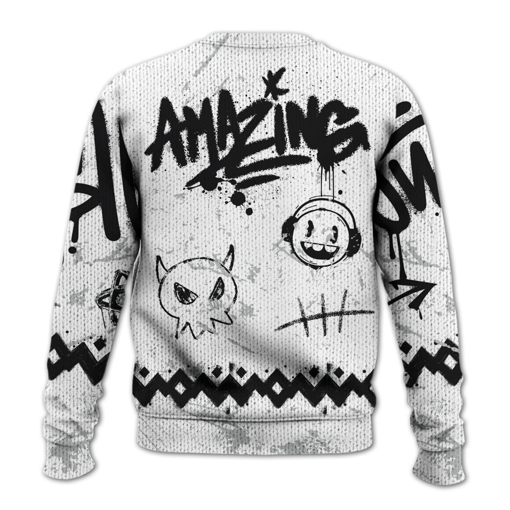 Knitted Sweater To Match Kobe 9 Protro Halo - Friday Sneaker Crayon