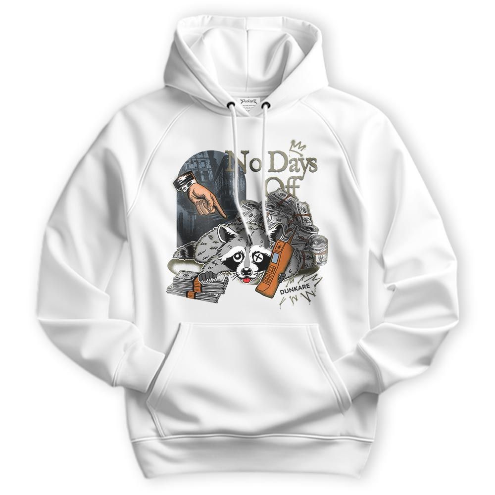 Sweatshirt To Match Olive 5s Hoodie - No Days Off Raccoon Hoodie Unisex