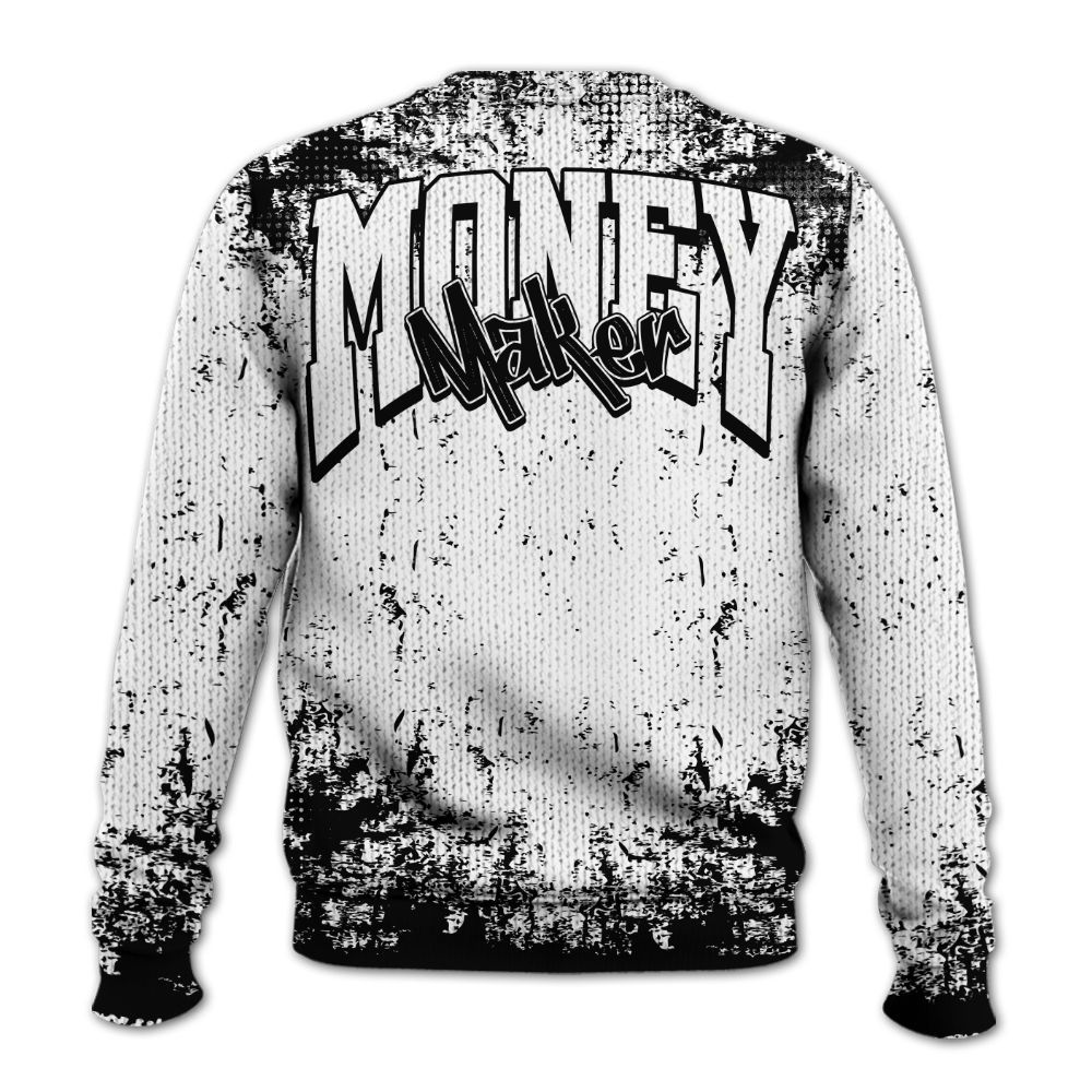 Knitted Sweater To Match Kobe 9 EM Protro Halo - Move In Silence Money Street Retro