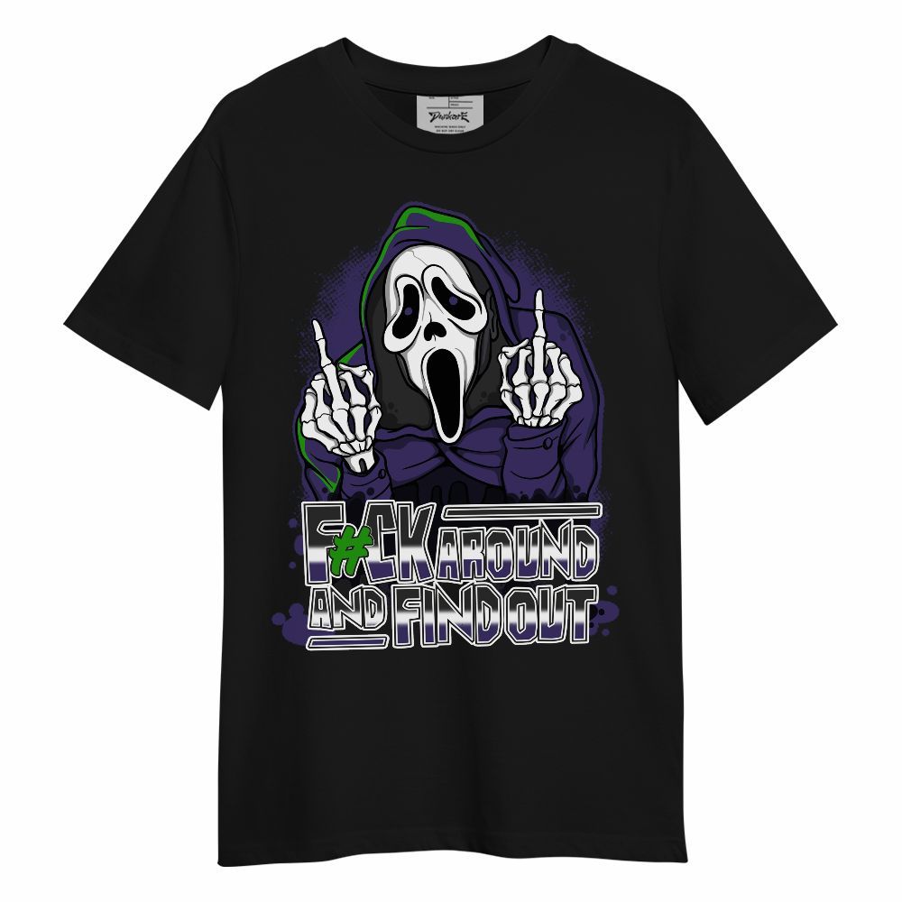 Shirt To Match Retro Court Purple 13s - F#CK And Find Out Graphic Unisex Shirt