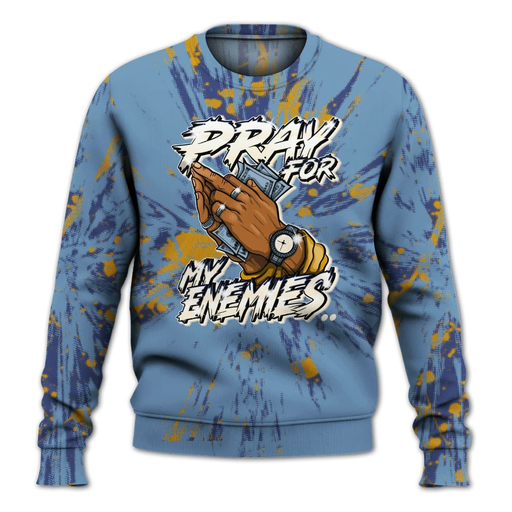 Sweatshirt To Match High OG First In Flight 1s - Prayed For Enemies Graphic Luxury All Over Print