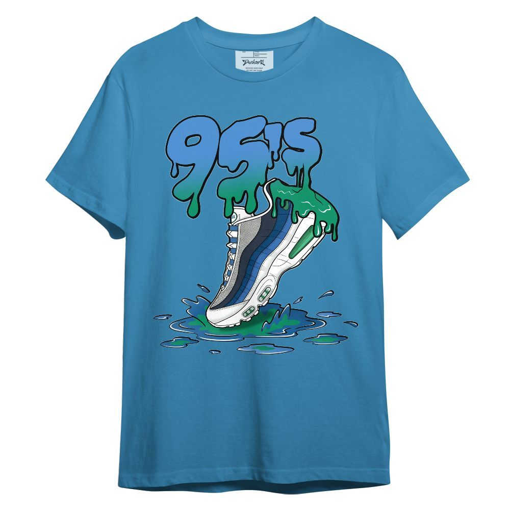 Shirt To Match 95 Big Bubble Slate - Sneaker Sludges Drip Graphic