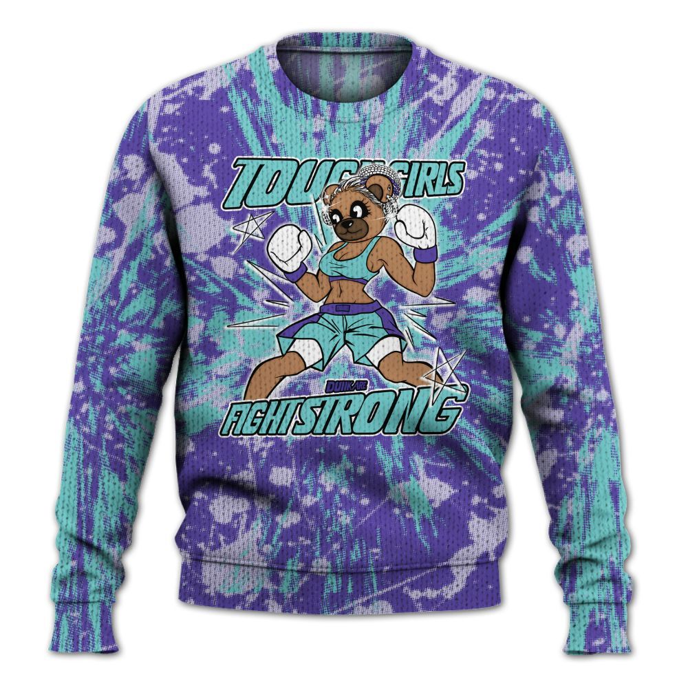 Knitted Sweater To Match Low Hornets 1s - Gritty Girls Bear Luxury