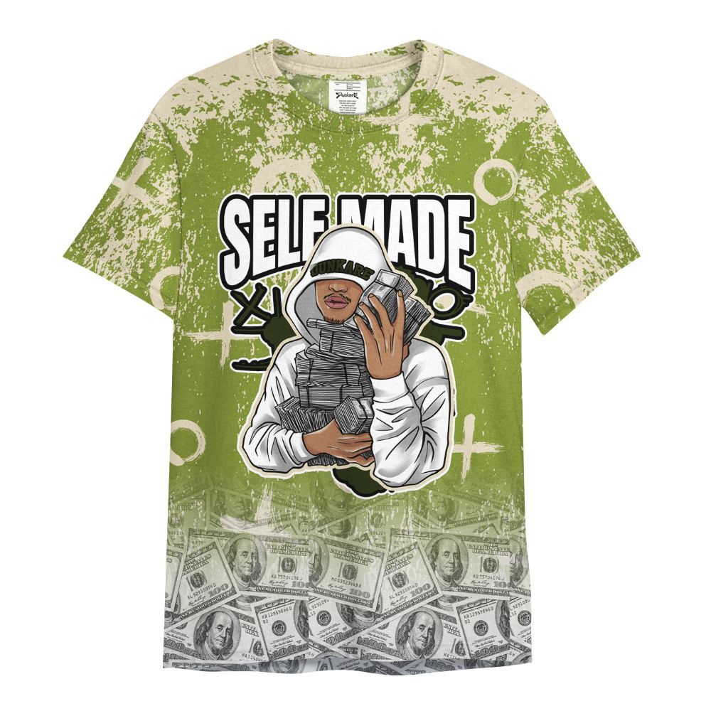 Shirt To Match SB Dunk Low Asparagus - Selfmade Unique Grunge All Over Print