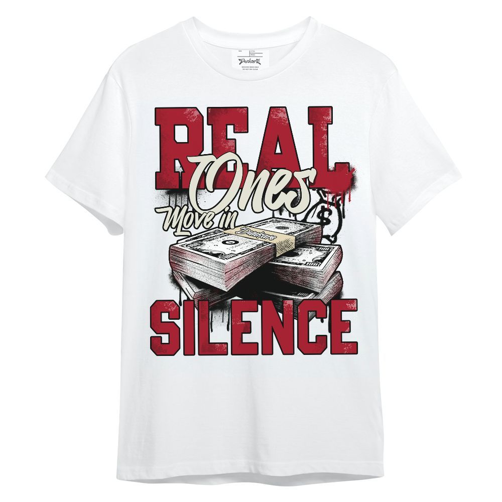 Shirt To Match 2025 High OG Cinnabar 1s - Move In Silence Money Unisex Shirt