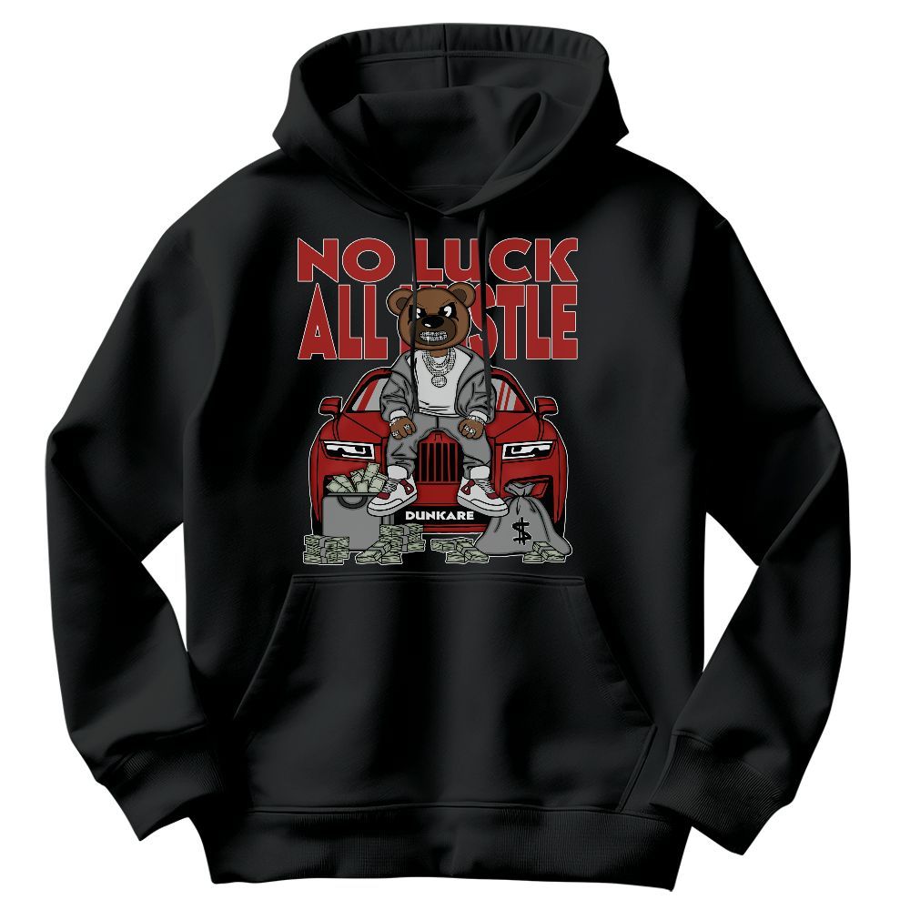 Sweatshirt To Match Bred Reimagined 4s - So Unlucky Bear Graphic
